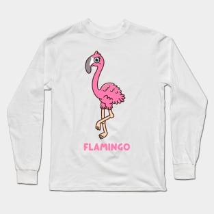 Kawaii flamingo Long Sleeve T-Shirt